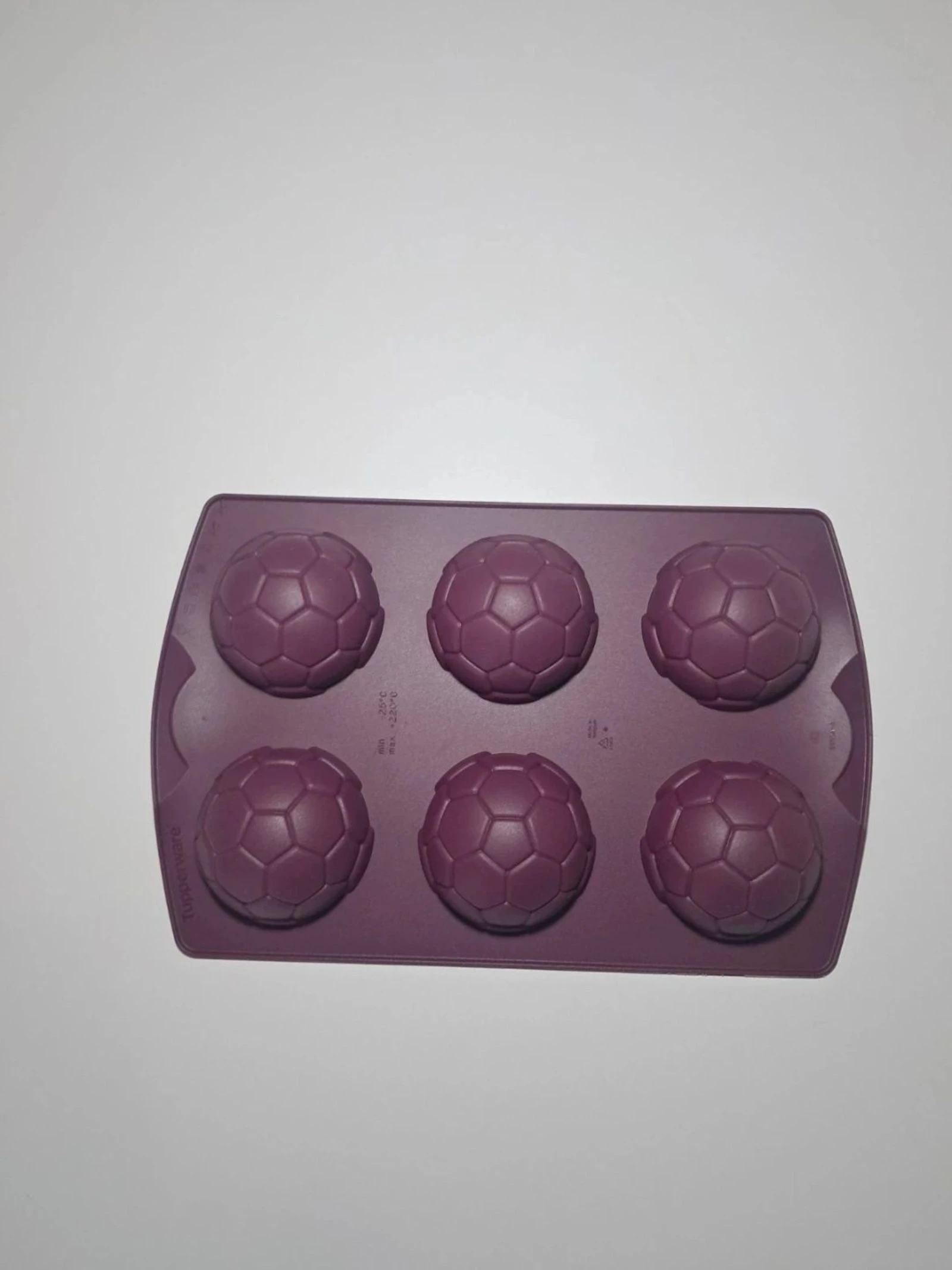 🥧 Forma de Silicone Futebol | Tupperware 🥧 – photo 3